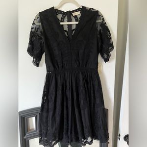 Never worn black lace mini